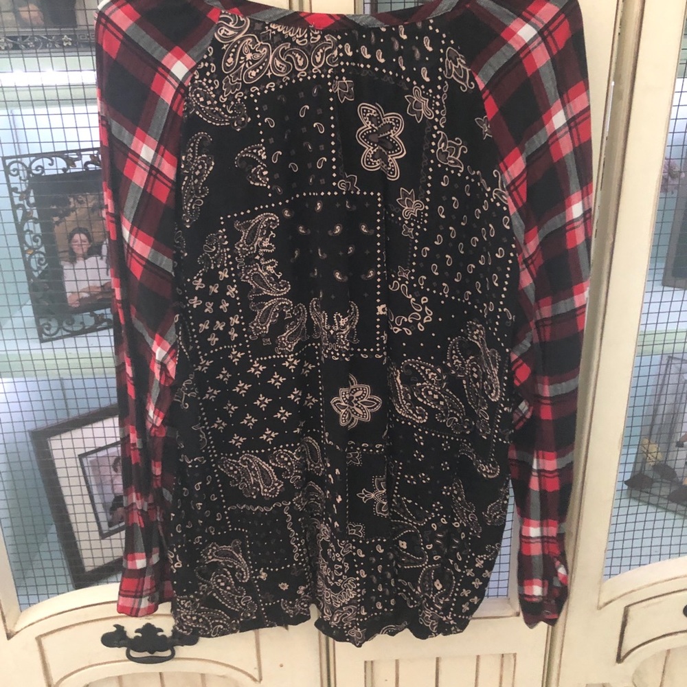 Plaid Top